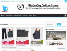 Tablet Screenshot of bindaslog.com